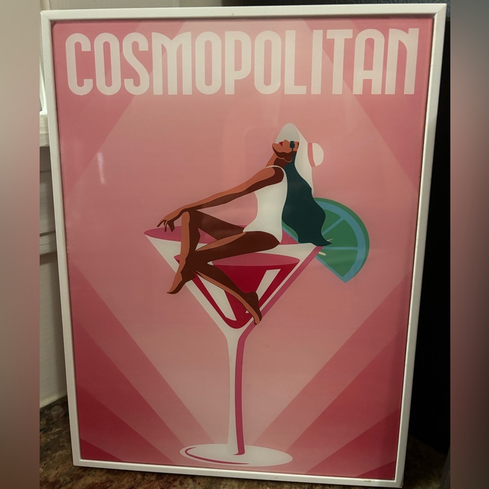 Cosmopolitan Pink Art Print